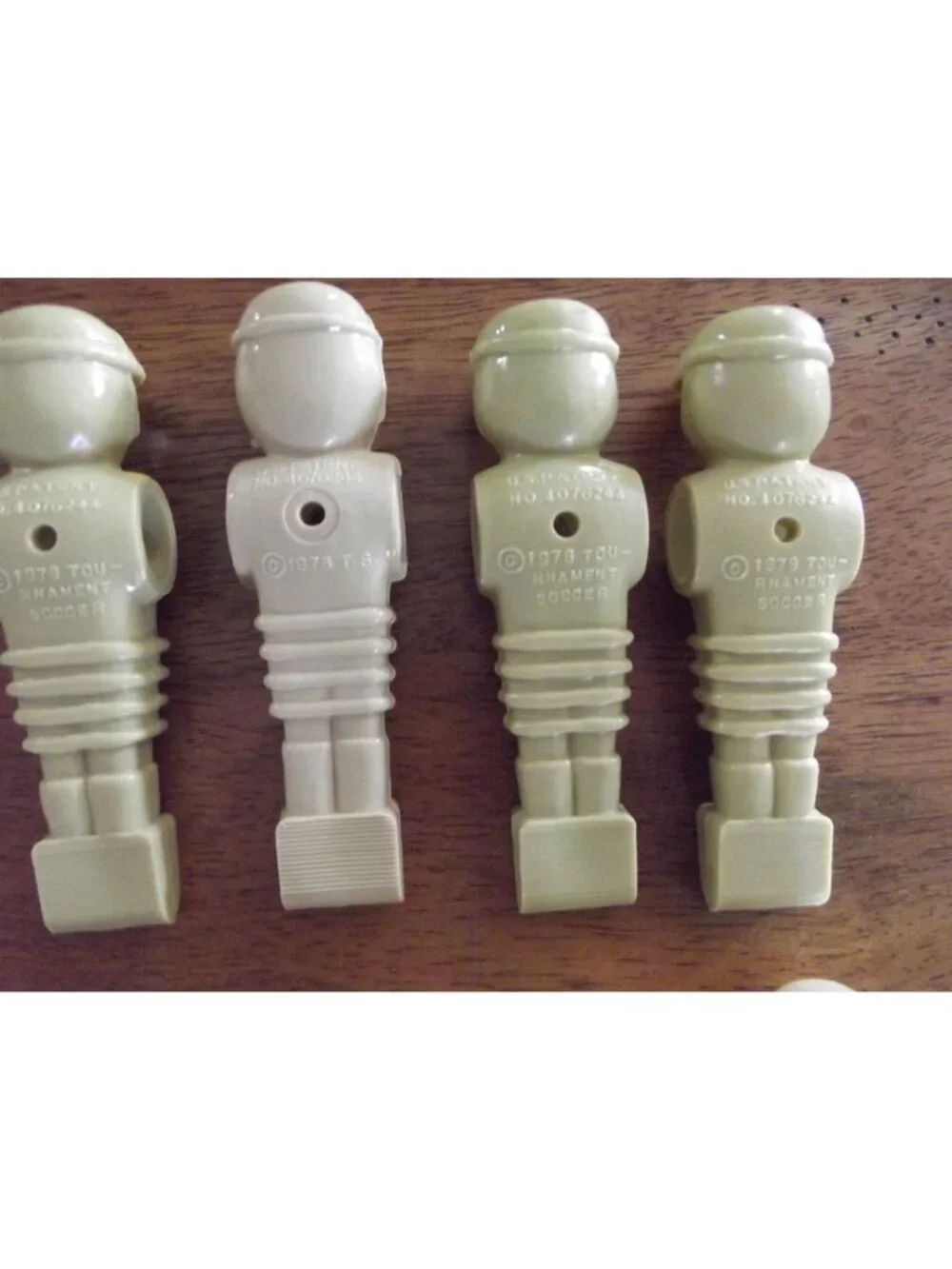 Tournament Foosball Replacement Players (lot of 10) Vintage 1978 Soccer Man Men
